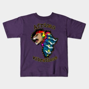 African jah Vibrations Kids T-Shirt